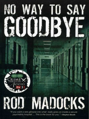cover image of No Way to Say Goodbye